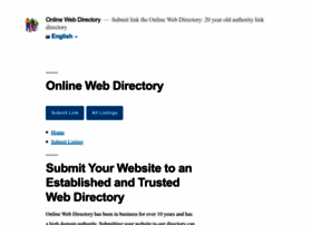 Onlinewebdirectory.net thumbnail