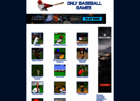 Onlybaseballgames.com thumbnail