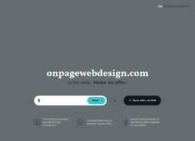 Onpagewebdesign.com thumbnail
