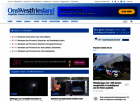Onswestfriesland.nl thumbnail