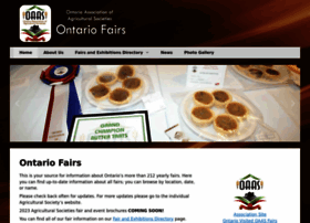 Ontariofairs.org thumbnail