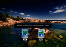 Ontarioparks.ca thumbnail