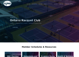 Ontarioracquetclub.com thumbnail