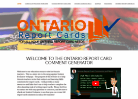 Ontarioreportcards.com thumbnail