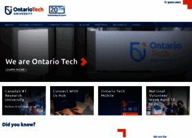 Ontariotechu.ca thumbnail