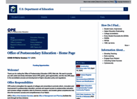 Ope.ed.gov thumbnail