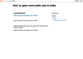 Open-exbii-com-in-india.blogspot.com thumbnail