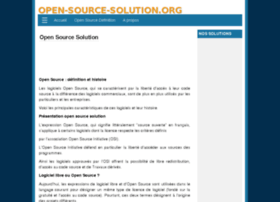 Open-source-solution.org thumbnail