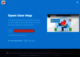 Open-user-map.com thumbnail