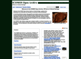 Openarchive.icomos.org thumbnail
