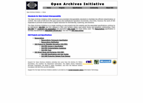 Openarchives.org thumbnail