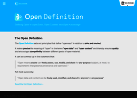 Opendefinition.org thumbnail