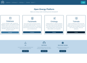 Openenergy-platform.org thumbnail