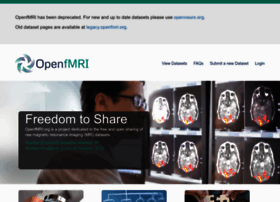 Openfmri.org thumbnail