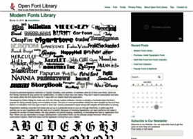 Openfontlibrary.fontly.org thumbnail