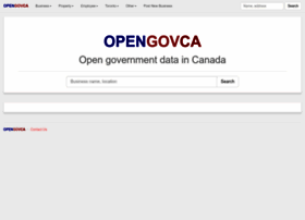 Opengovca.com thumbnail