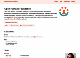 Openhumansfoundation.org thumbnail