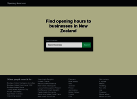 Opening-hours.nz thumbnail