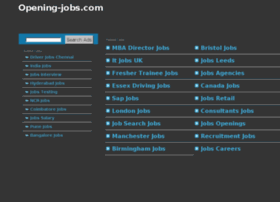 Opening-jobs.com thumbnail