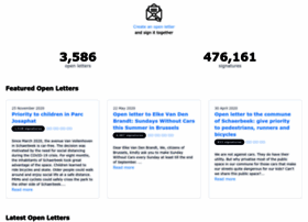 Openletter.earth thumbnail