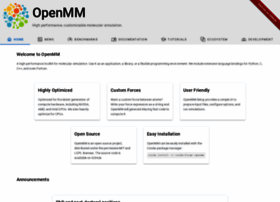 Openmm.org thumbnail