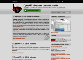 Openmpt.org thumbnail