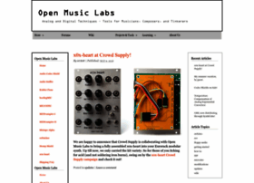 Openmusiclabs.com thumbnail