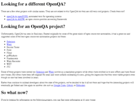 Openqa.org thumbnail