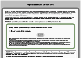 Openresolver.jp thumbnail