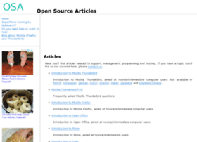 Opensourcearticles.com thumbnail