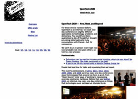 Opentech.org.uk thumbnail