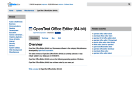 Opentext-office-editor-64-bit.updatestar.com thumbnail