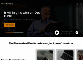 Openthebible.org thumbnail