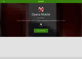 Opera-mobile.apponic.com thumbnail
