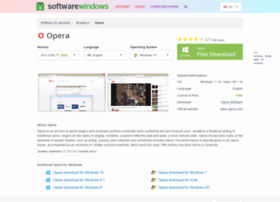 Opera.en.softwarewindows.com thumbnail