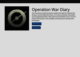 Operationwardiary.org thumbnail