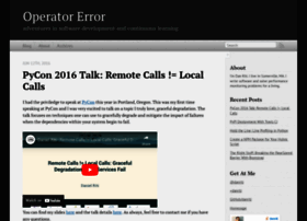 Operatorerror.org thumbnail