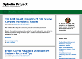 Opheliaproject.org thumbnail