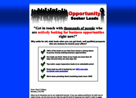 Opportunity-seeker-leads.com thumbnail