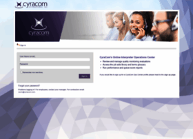 opscenter.cyracom.com at WI. Ops Center