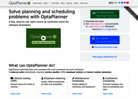 Optaplanner.org thumbnail