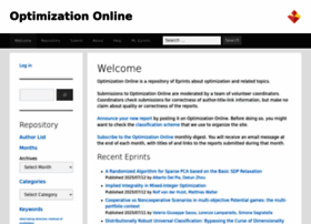 Optimization-online.org thumbnail