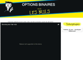 Option-binaire-pour-les-nuls.fr thumbnail