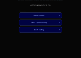 Optionsinsider.co thumbnail Optionsinsider.co thumbnail