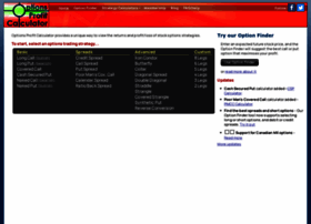 Optionsprofitcalculator.com thumbnail