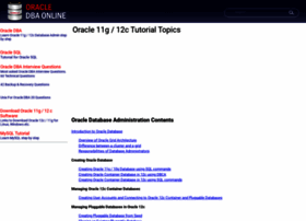 Oracle-dba-online.com thumbnail