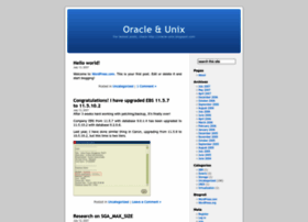 Oracleunix.wordpress.com thumbnail