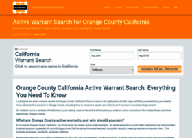 Orange-county-california.activewarrantsearch.today thumbnail