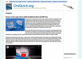 Oraquick.org thumbnail