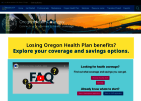 Oregonhealthcare.gov thumbnail